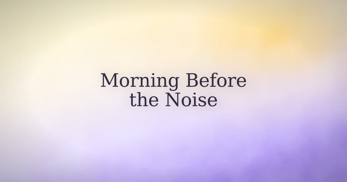Morning affirmations: what to actually say, and why morning works
