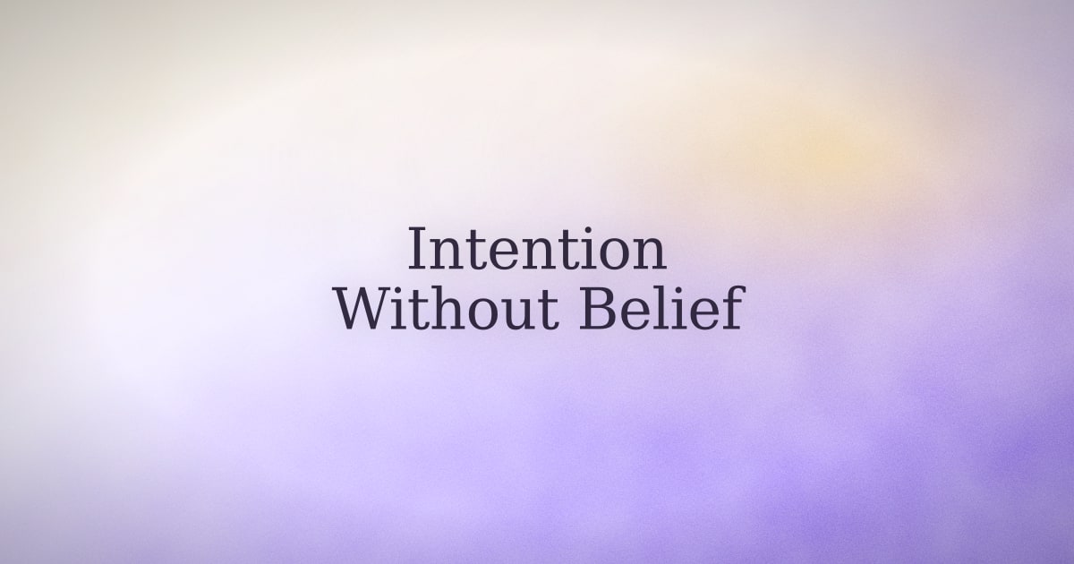 How to manifest without believing a word of it