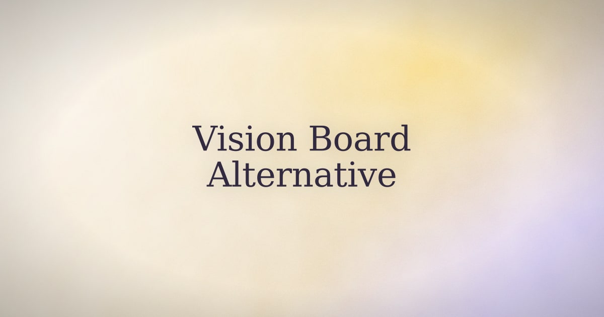 Manifestation without a vision board: what actually works